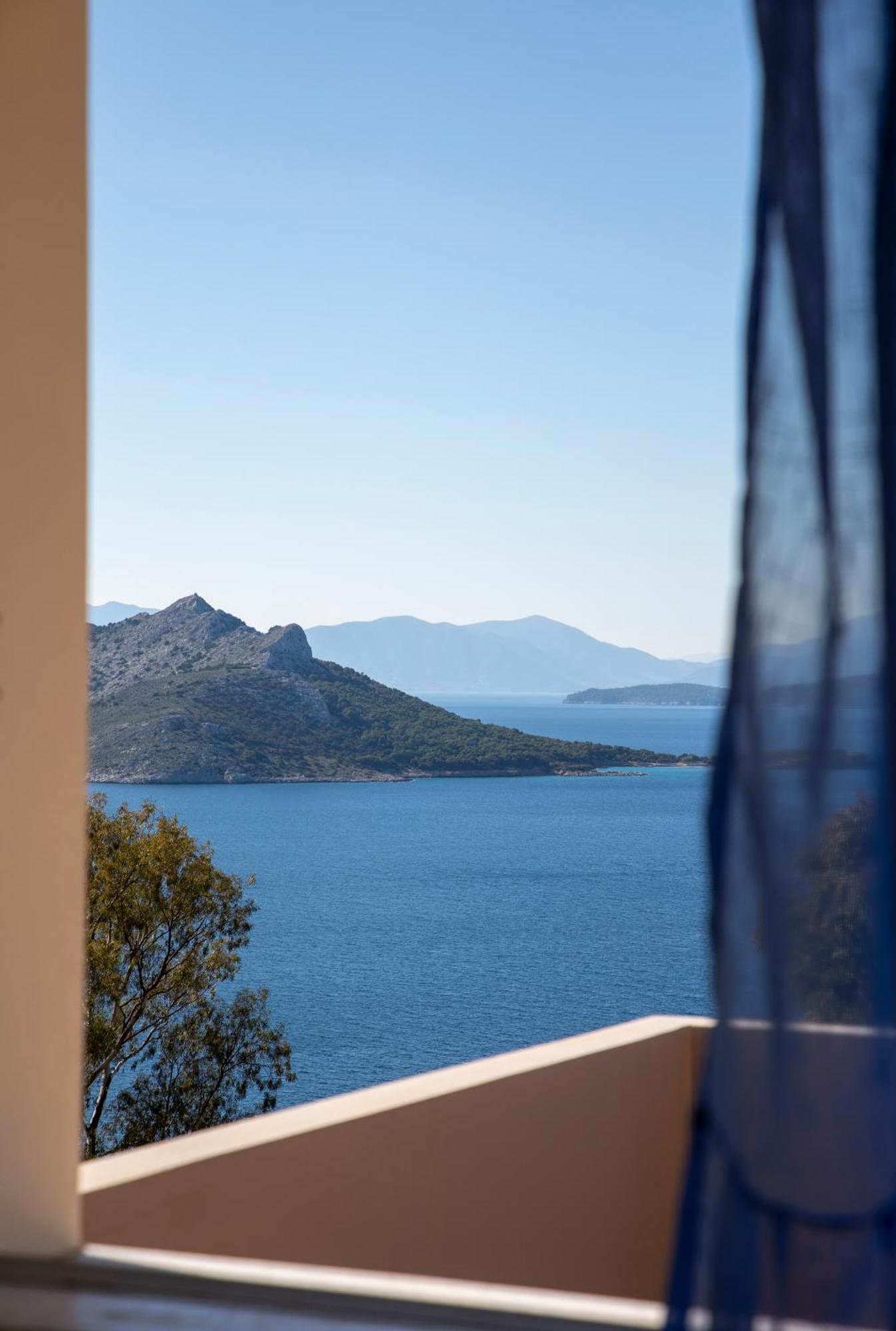 Aegina Sea View Villa Eginitissa Kültér fotó